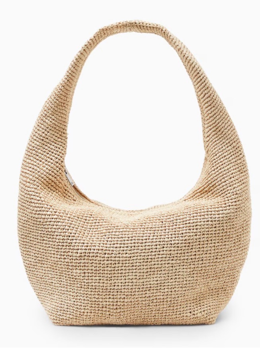 COS mini sling bag raffia